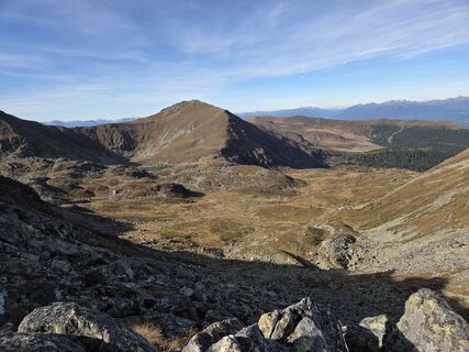 Foto de Gerti Bärnthaler a lo largo del recorrido