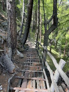 Foto von Lisa Amann entlang der Tour