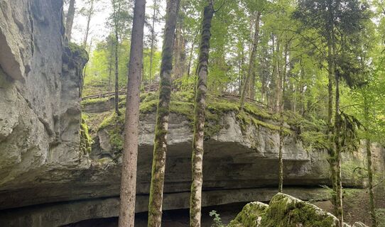 Foto von Christophe Tischmacher entlang der Tour