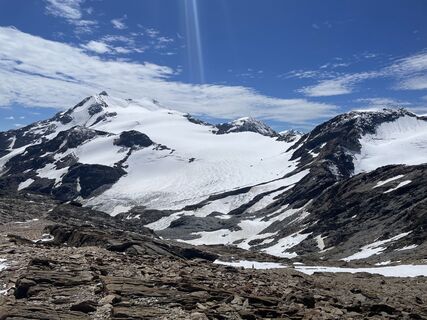 Foto de Raymond Woertman a lo largo del recorrido