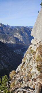Photo de Werner le long du parcours