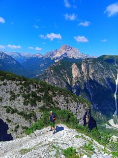 Photo de Florian oberberger le long du parcours