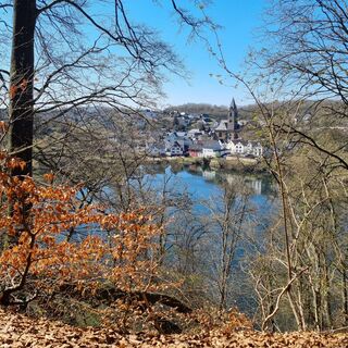 Foto von Bettina Lotz entlang der Tour