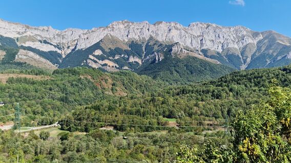 Fotografia z Fabrizi Mellano na trase