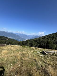 Photo de Samuel le long du parcours