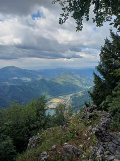 Foto von Alica Gradwohl entlang der Tour