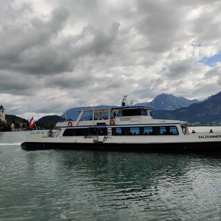 Statt mit dem Bus kann man auch mit dem Schiff zurück nach St. Gilgen fahren.