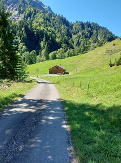 Foto de Urban Dünser a lo largo del recorrido