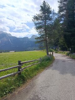 Foto de Ilaria 
Ilaria a lo largo del recorrido