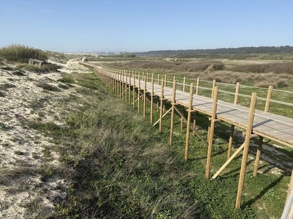 Foto de Helmut Schellmann a lo largo del recorrido