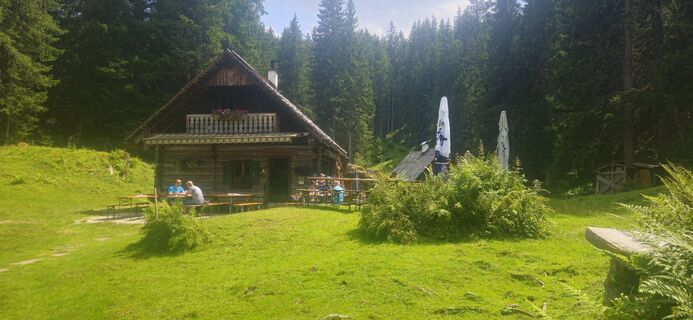 Zdjęcie z Johann Schallinger wzdłuż trasy