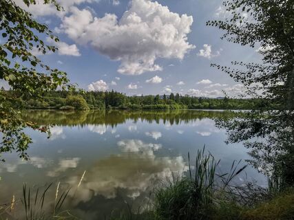 Blick auf den Wrzeszczynskie-See