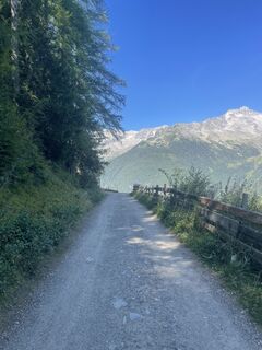 Foto von Sabrina Vignetti entlang der Tour