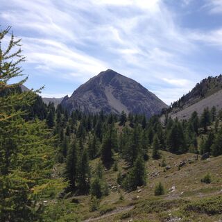 Vallone del Guiaud - Blick auf die Guglia del Mezzodì