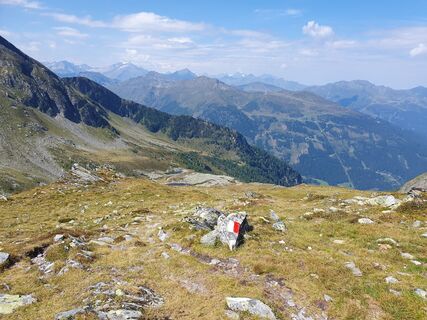 Foto von Marie-Louise Kohn entlang der Tour