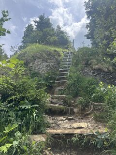 Foto von Monica Bagge entlang der Tour