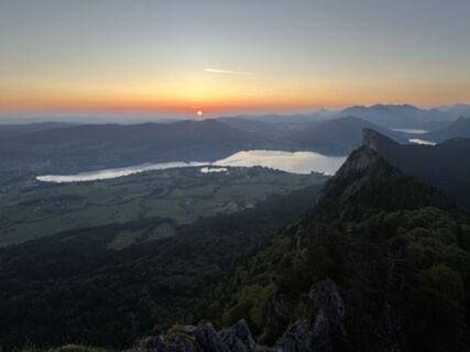 Photo de Christian Pflegerl le long du parcours