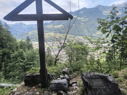 Photo de Camill Marciniak le long du parcours