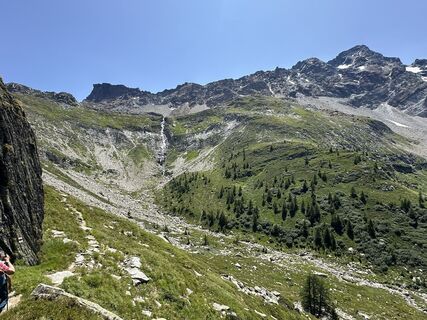 Photo de Heinrich Mocellini le long du parcours