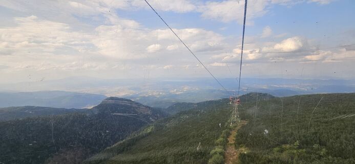 Foto de Mateja Rečnik a lo largo del recorrido