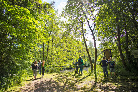 Familienerlebnispfad Lengefeld Wipper Teich