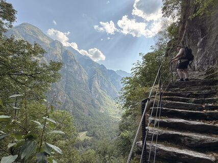 Foto von Koen De Wit entlang der Tour