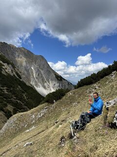 Fotografia z Markus Moder na trase