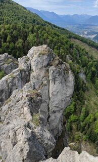 Foto von Christine Arnold entlang der Tour
