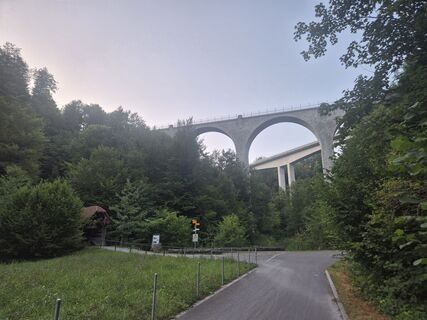 Foto von Markus Christen entlang der Tour