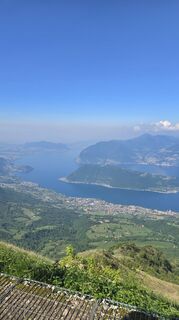 Photo de Andrea Inserra le long du parcours