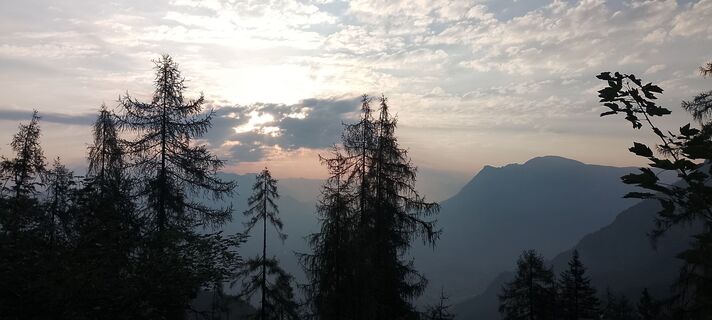 Foto von Mario Egger entlang der Tour
