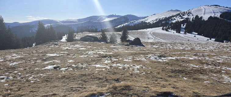 Fotografia z August Schmölzer na trase