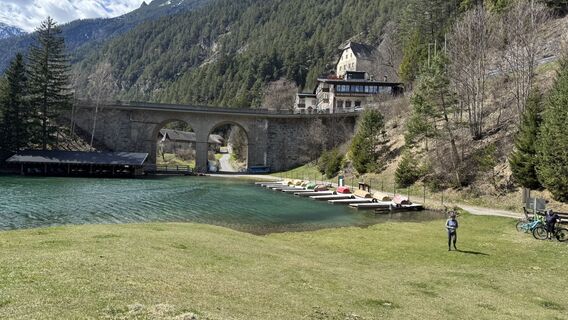 Photo from Christiansen along the tour