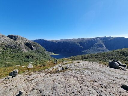Photo de Andreas Mohr le long du parcours