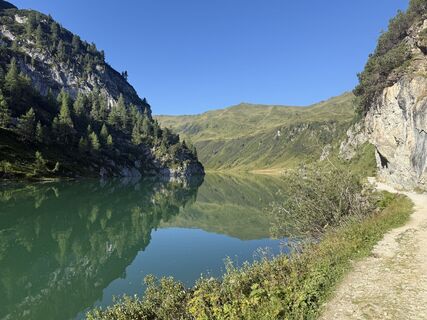 Photo de Christoph Spengler le long du parcours