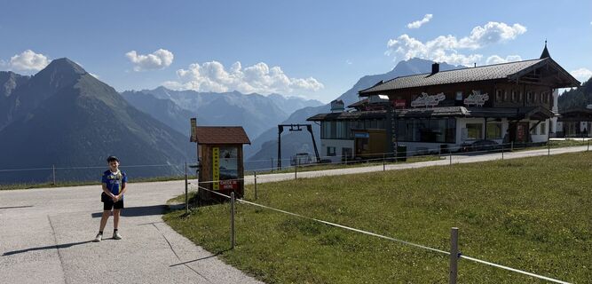 Foto von Giliam Breems entlang der Tour