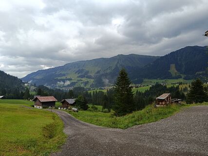 Photo de Kirsten Genglawski le long du parcours