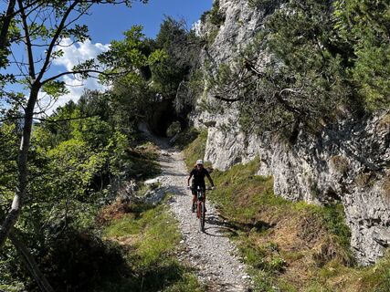 Foto von Stefano “Iddo” entlang der Tour