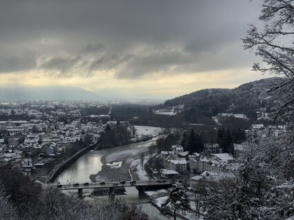 Foto von Denise Miller entlang der Tour