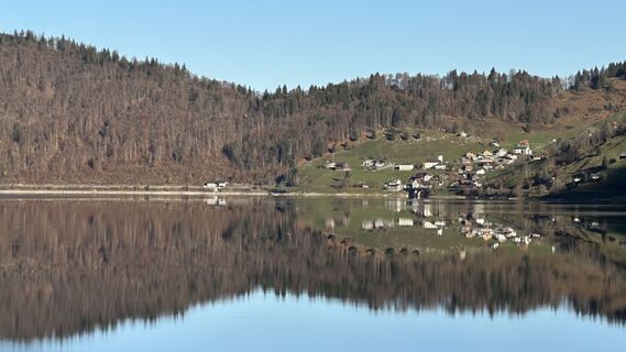Photo de Robert Ruckstuhl le long du parcours