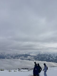 Zdjęcie z Moritz Wegener wzdłuż trasy