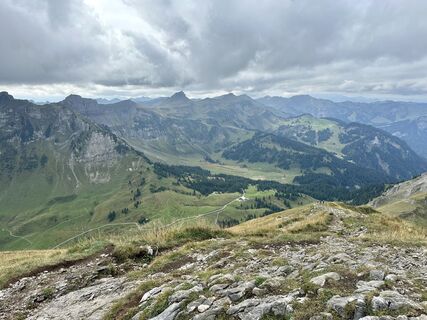 Foto von Monica Bagge entlang der Tour