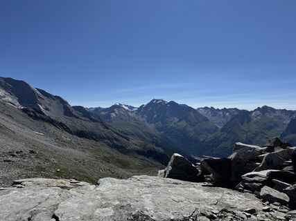 Photo de Oskar Vogel le long du parcours
