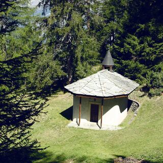 Kapelle auf dem Kapellenweg in Visperterminen