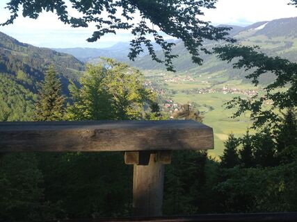Blick vom Staufengipfel
