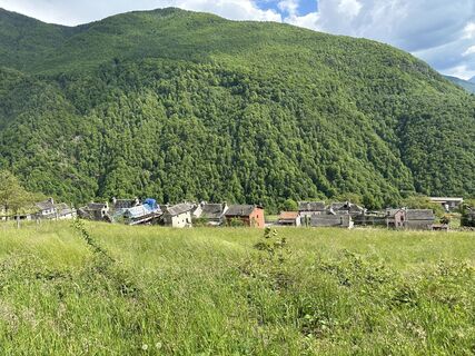 Photo de Heinrich Mocellini le long du parcours