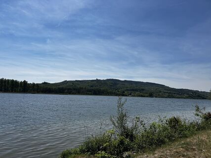 Photo de Andrea Opitz-Jandrisits le long du parcours