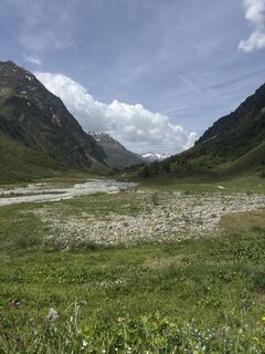 Foto de Andreas Müller a lo largo del recorrido