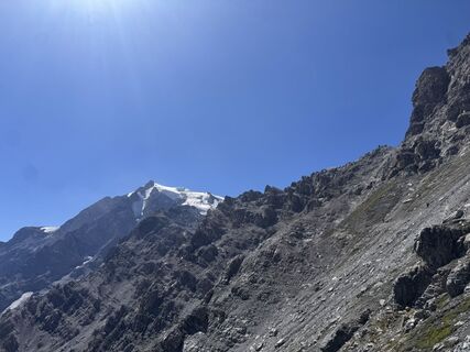 Foto von Franz Oppel entlang der Tour