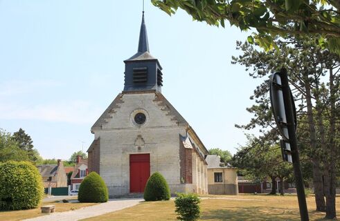 Holz des Königs Kirche Remiencourt